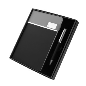 Kit Escritório Personalizado com Detalhes Prateado-ACJ135