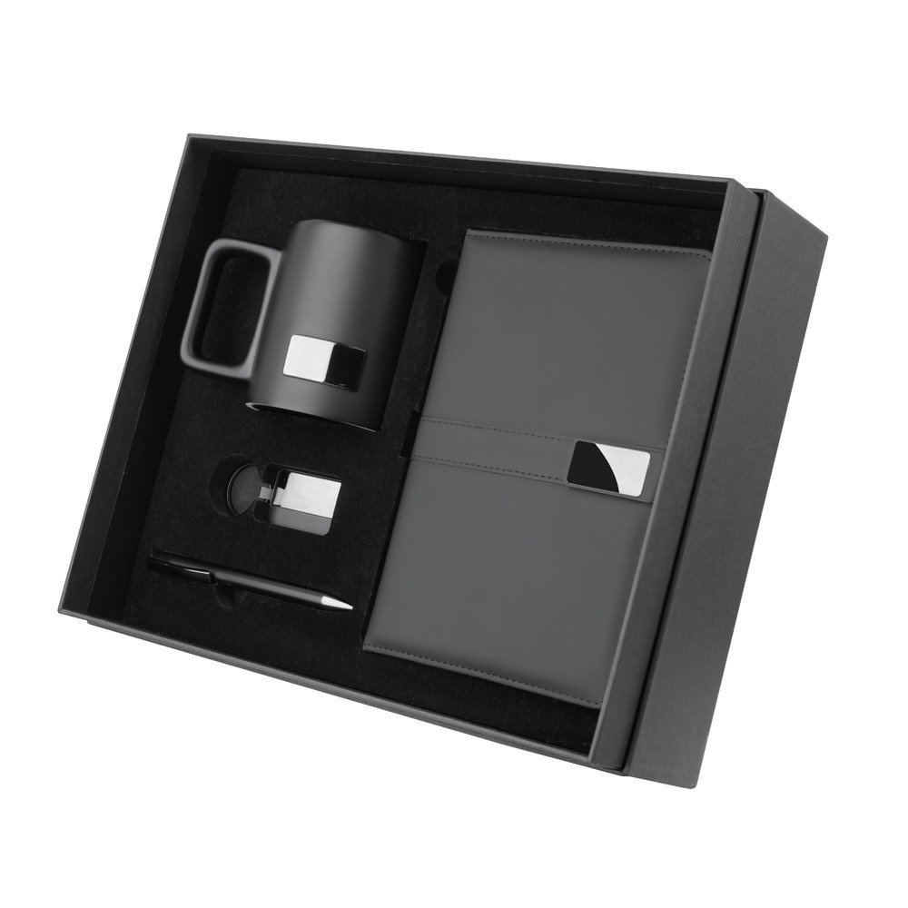 Kit Executivo Personalizado com Caneca e Chaveiro-ACJ415