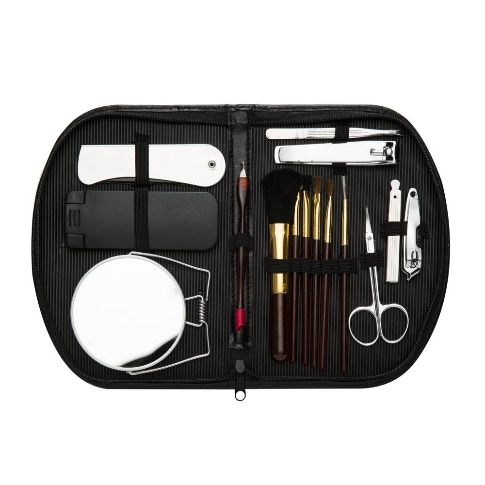 Kit Manicure 15 peças Preto-X10127