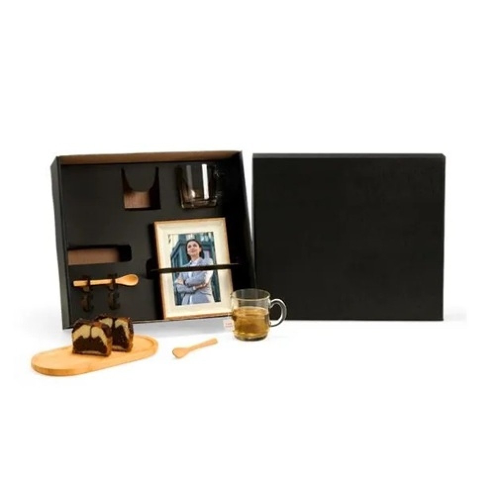 Kit Para Café/Chá E Porta Retrato - 6 Pçs-SMKT-90488