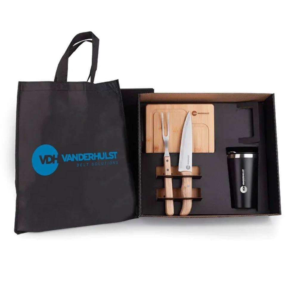 Kit Para Churrasco com Copo Térmico-SMKT9049C