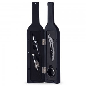 Kit Vinho Formato Garrafa 4 peças-X12384