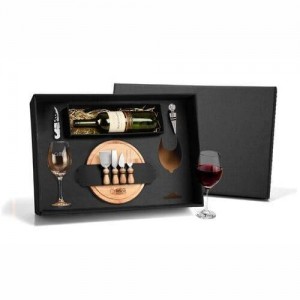 Kit Vinho e Queijo Personalizado-SMKT90007