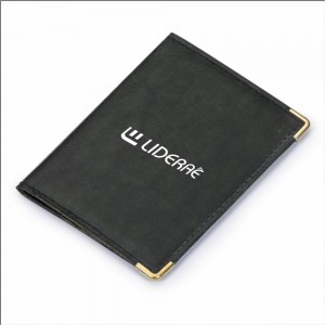 Porta documentos em Couro Sintético Personalizado -X12385CD