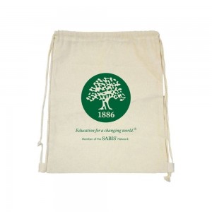Sacochila Ecológica de Algodão Cru-LG-3750